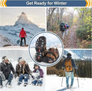 Non Slip Crampons – Stretch Slip On Design with 11 Teeth for Snow & Ice