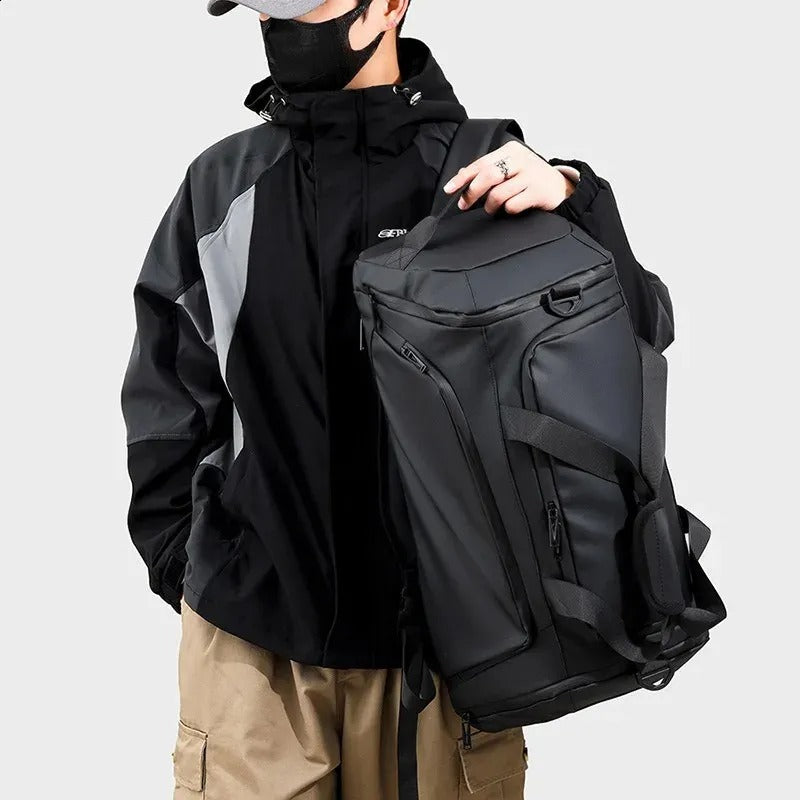 Large-Capacity Holdall Bag – Multi-Functional Backpack And Duffle Bag With Dry Wet Separation