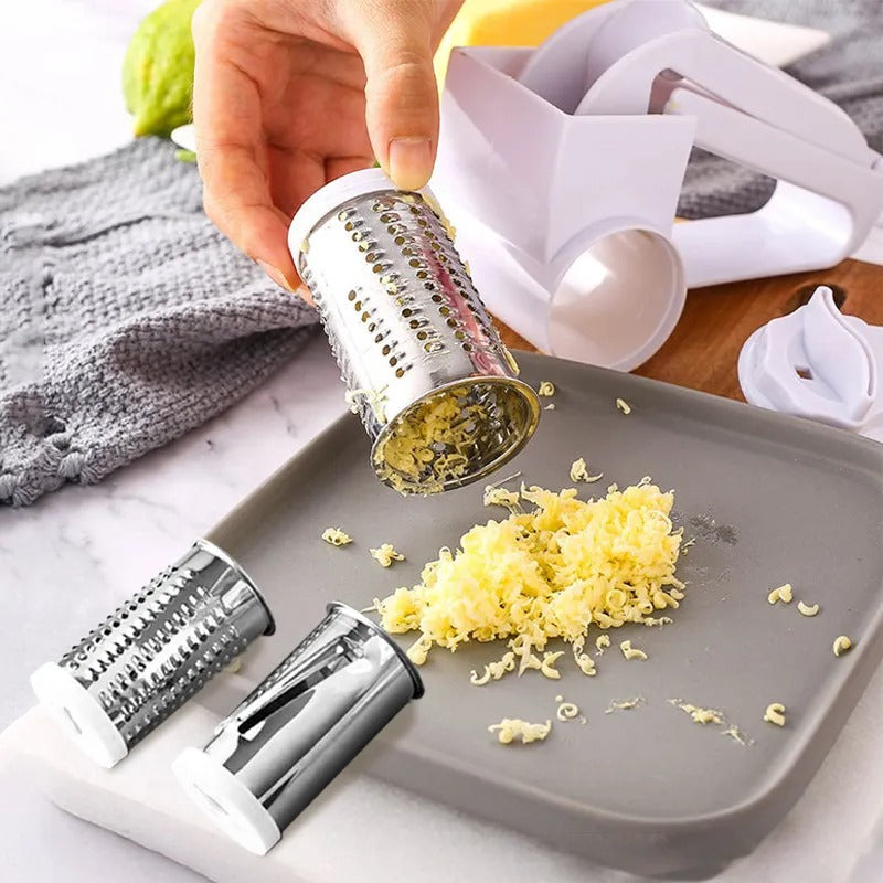 Rotary Cheese Grater – Hand-Crank Shredder for Cheese and Veggies