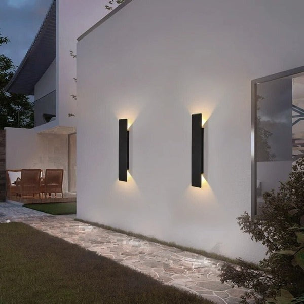 Minimalist Outdoor LED Wall Light – Waterproof Aluminum Wall Lamp
