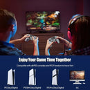 Wireless Controller for PS5 & PC – Programmable Back Buttons Turbo & Speakers