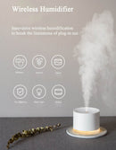 Wireless Air Humidifier – Portable USB Rechargeable Mist Diffuser with Lamp for Home