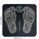 EMS Foot Massager Mat – 8 Modes USB Rechargeable Foldable with Remote Control