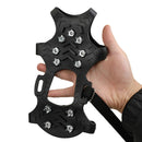 Non Slip Crampons – Stretch Slip On Design with 11 Teeth for Snow & Ice