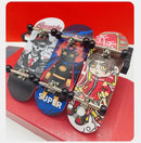 Mini Skateboard Fingerboard – Maple Wood with Alloy Trucks Fun Toy for Kids & Collectors