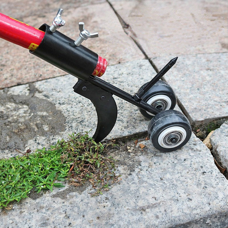 Universal Weed Removal Tool – 2-in-1 Head for Garden & Lawn