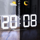 3D LED Digital Clock – Time Date & Temp Display for Home or Office