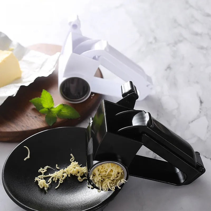 Rotary Cheese Grater – Hand-Crank Shredder for Cheese and Veggies