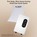 Electric Shower Set 5500W – Tankless Instant Hot Water Heater with Hose Shower Head Inlet Pipe and Thermostatic Valve