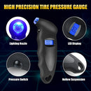 High-Precision Digital Tyre Pressure Gauge with LCD Display