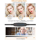 6 Inch LED Ring Light – 3 Modes for Makeup Streaming Photography