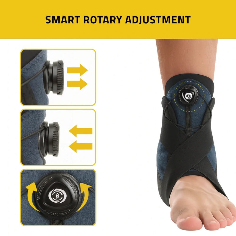Adjustable Ankle Support Brace – Foot Joint Protector Sprain Recovery & Rehabilitation