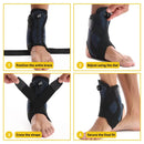 Adjustable Ankle Support Brace – Foot Joint Protector Sprain Recovery & Rehabilitation