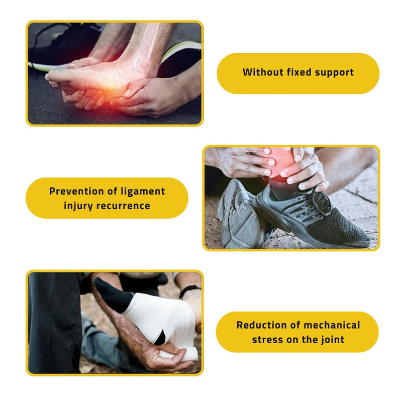 Adjustable Ankle Support Brace – Foot Joint Protector Sprain Recovery & Rehabilitation