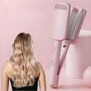 32mm Hair Waver – 3 Barrel Curling Iron with Adjustable Temp & Ceramic Coating