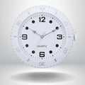 Modern Silent Quartz Wall Clock – Luxury Design Easy to Install Silent Sweep Movement