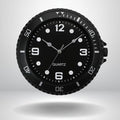 Modern Silent Quartz Wall Clock – Luxury Design Easy to Install Silent Sweep Movement