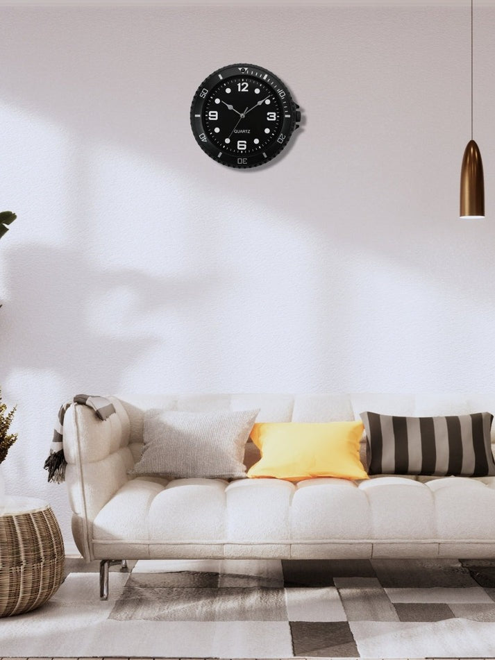 Modern Silent Quartz Wall Clock – Luxury Design Easy to Install Silent Sweep Movement