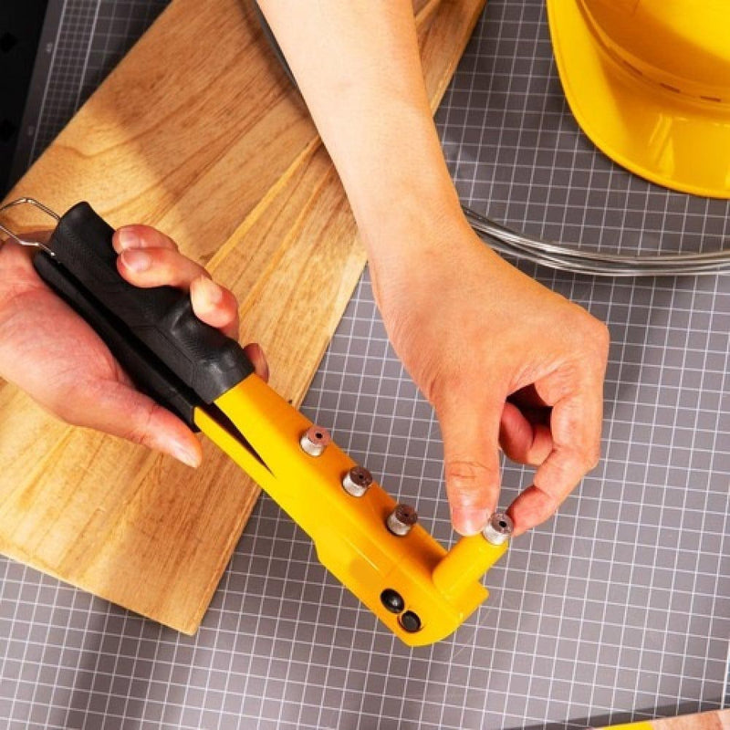 Heavy Duty Manual Riveter Gun – Durable Non-Slip Power-Assisted Design