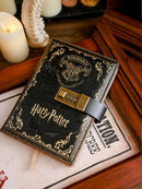 Harry Potter Vintage Leather Code-Lock Diary – Magic School Inspired Journal Notebook