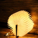 3D Folding Book Lamp – LED Night Light USB Rechargeable Dimmable Table Lamp