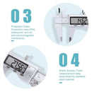 Digital Vernier Caliper – 150mm LCD Stainless Steel Gauge
