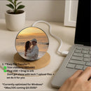 3D Crystal Ball Memory Globe – Personalised LED Digital Photo Frame 2.7"