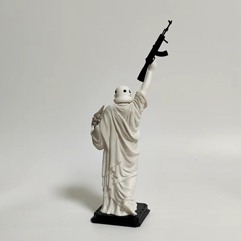 Star Wars Darth Vader Stormtrooper Statue of Liberty Figurine – 24cm Decorative Art Piece