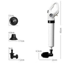 High-Pressure Toilet Plunger – Powerful Drain Unblocker for Kitchen & Bathroom