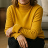 Cozy Thermal Turtleneck Sweater – Slim Fit Fleece Knit Top Pullover
