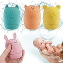 Cute Animal Bath Toy Set 4 Piece Set – Fun and Safe Water Toys for Babies and Toddlers