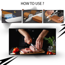 High-Precision Diamond Knife Sharpener – Rolling Design for Razor-Sharp Edges