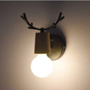 Scandinavian Deer-Shaped Wall Lamp