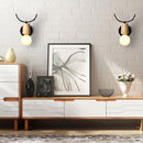 Scandinavian Deer-Shaped Wall Lamp