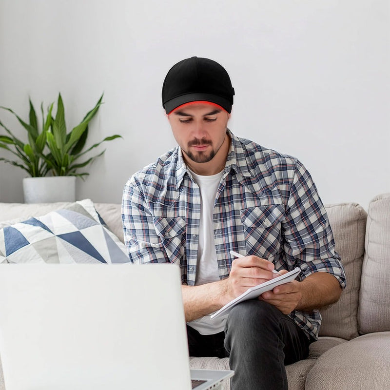 LED Hair Growth Cap – 100 LED Beads 660nm/850nm Red Light Therapy Hat