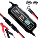 5A Smart Car Battery Charger 6V/12V – LCD Display Automatic