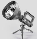 Ultra Bright Rechargeable LED Flashlight– Portable Camping & Work Spotlight with Stand
