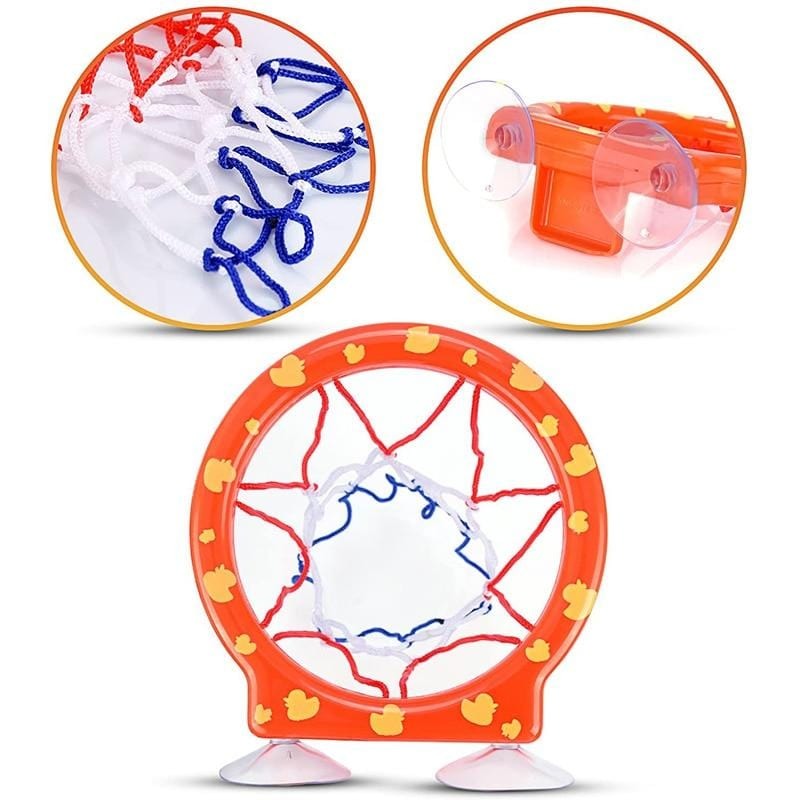 Basketball Hoop with Suction Cup – Interactive Tub Toy for Kids & Toddlers