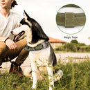 Tactical Dog Collar with Control Handle and D-ring for a Dog leash