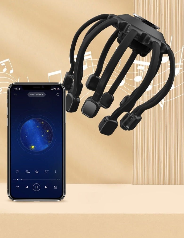 Ultra Electric Head Massager – Wireless with 10 Contacts & 4 Modes for Relaxation