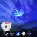 Aurora Lights Galaxy Projector – Bluetooth Star & Moon Light with Remote and Timer