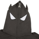 Kakazzy Batman Hoodie for Men – 3D Digital Print Zip-Up Hooded Sweatshirt