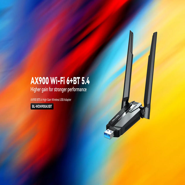Wi-Fi Dongle Wi-Fi 6 AX900 Dual-Band USB Network Adapter – 5G Wireless Receiver