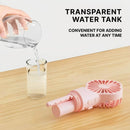Portable Misting Handheld Fan – 4-Speed Cooling Fan with Water Tank for Indoor & Outdoor Use