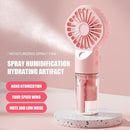 Portable Misting Handheld Fan – 4-Speed Cooling Fan with Water Tank for Indoor & Outdoor Use