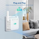 WiFi Extender and Booster – 2.4GHz Wireless Repeater with 2 External Antennas 2400 Sq.ft Coverage