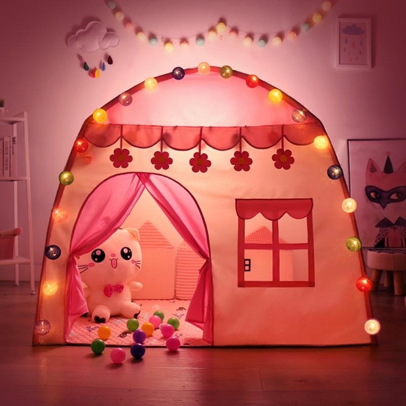 Foldable Castle Play Tent – Kids Indoor & Outdoor Large Playhouse