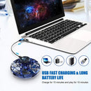 Spinning Fingertip Gyroscope Spinner – Luminous UFO Toy with Induction Flight