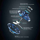 Spinning Fingertip Gyroscope Spinner – Luminous UFO Toy with Induction Flight