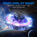 Spinning Fingertip Gyroscope Spinner – Luminous UFO Toy with Induction Flight